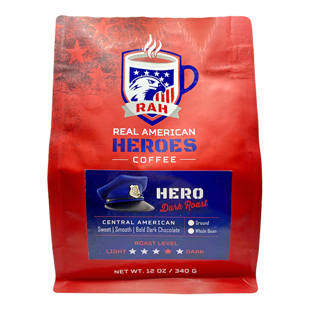 1 Real American Hero freshly roasted bag (Choice of Roast) subscription